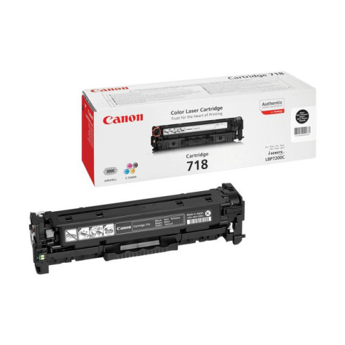 CANON Toner CANON 2662B002 718BK 3,4K svart