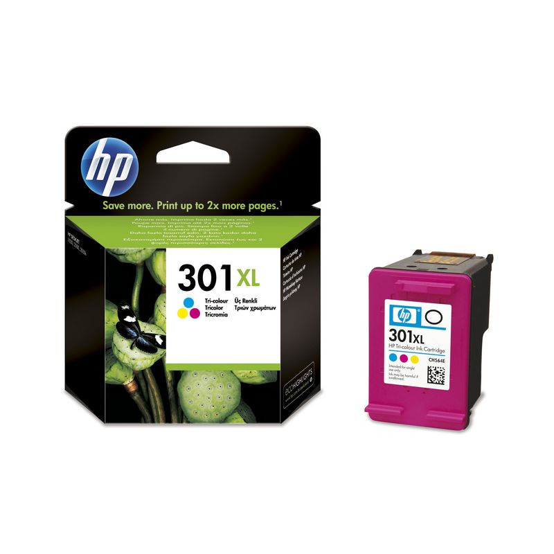 Produktbild för Bläckpatron HP CH564EE 301XL färg