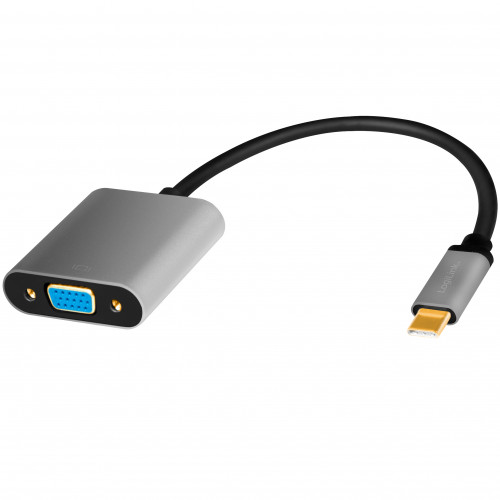 LogiLink USB-C -> VGA-adapter VGA,1080p