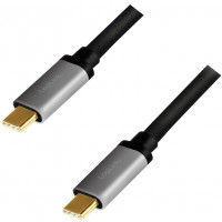Miniatyr av produktbild för USB-C-kabel USB 2.0 PD 3.0 100W 480 Mbps Alu 1,5m