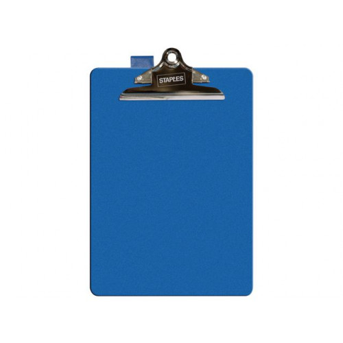 Staples Skrivplatta STAPLES enkel 250 ark blå