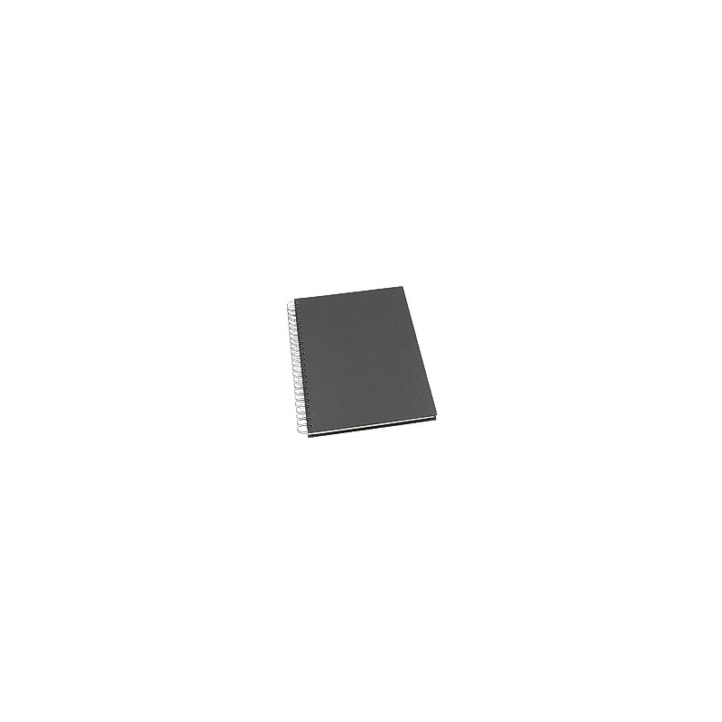 Produktbild för Ant.bok GRIEG Design A4 100g linj svart