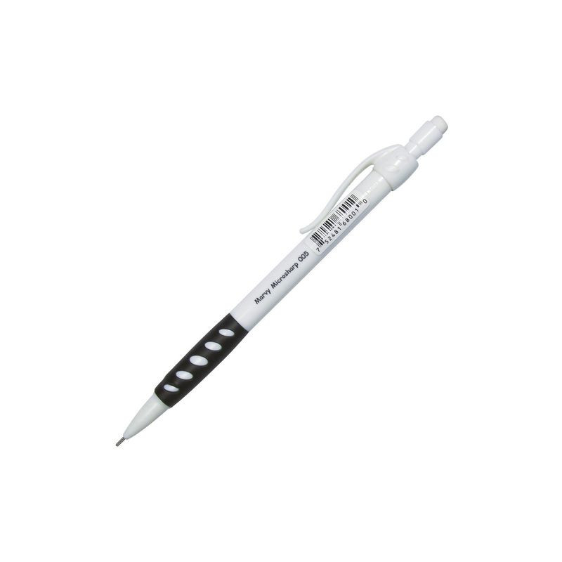 Produktbild för Stiftpenna MARVY Grip 0,5 mm vit