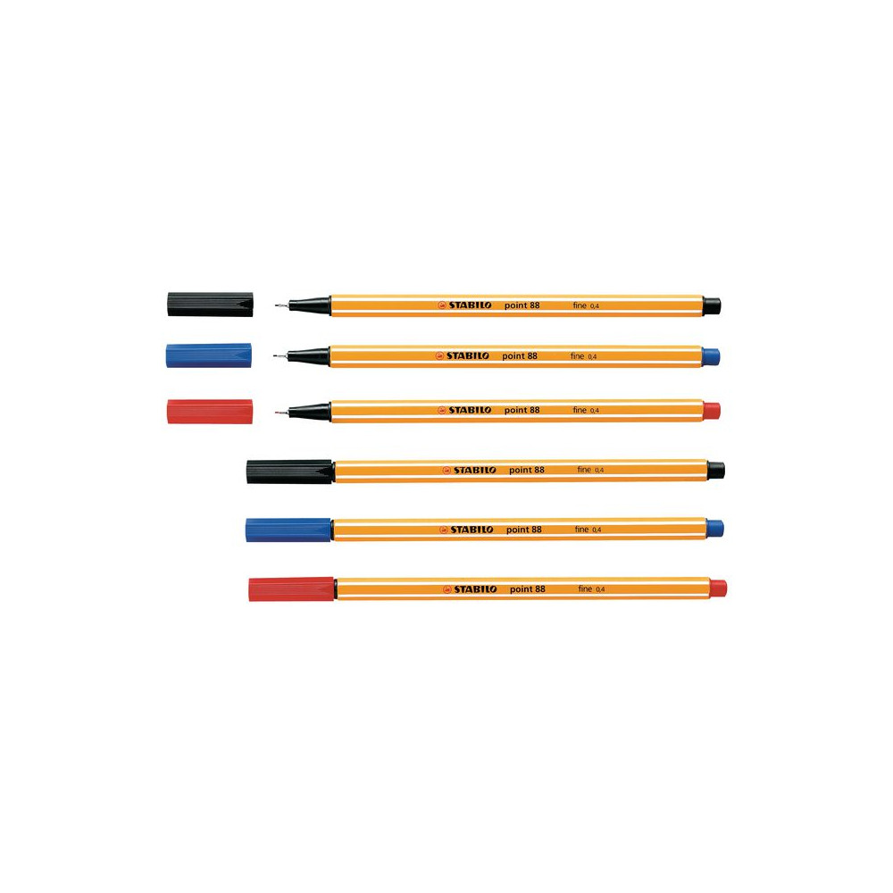 Produktbild för Fineliner STABILO Point 88 10/fp