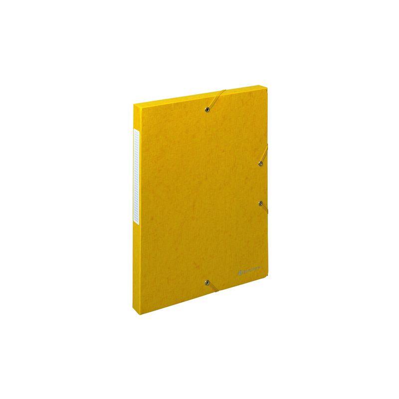 Produktbild för Boxmapp Scotten 25mm 600g gul