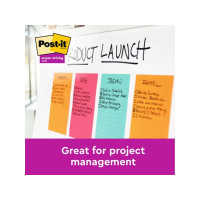 Produktbild för Notes POST-IT SS linjerat 125x200mm 2/fp
