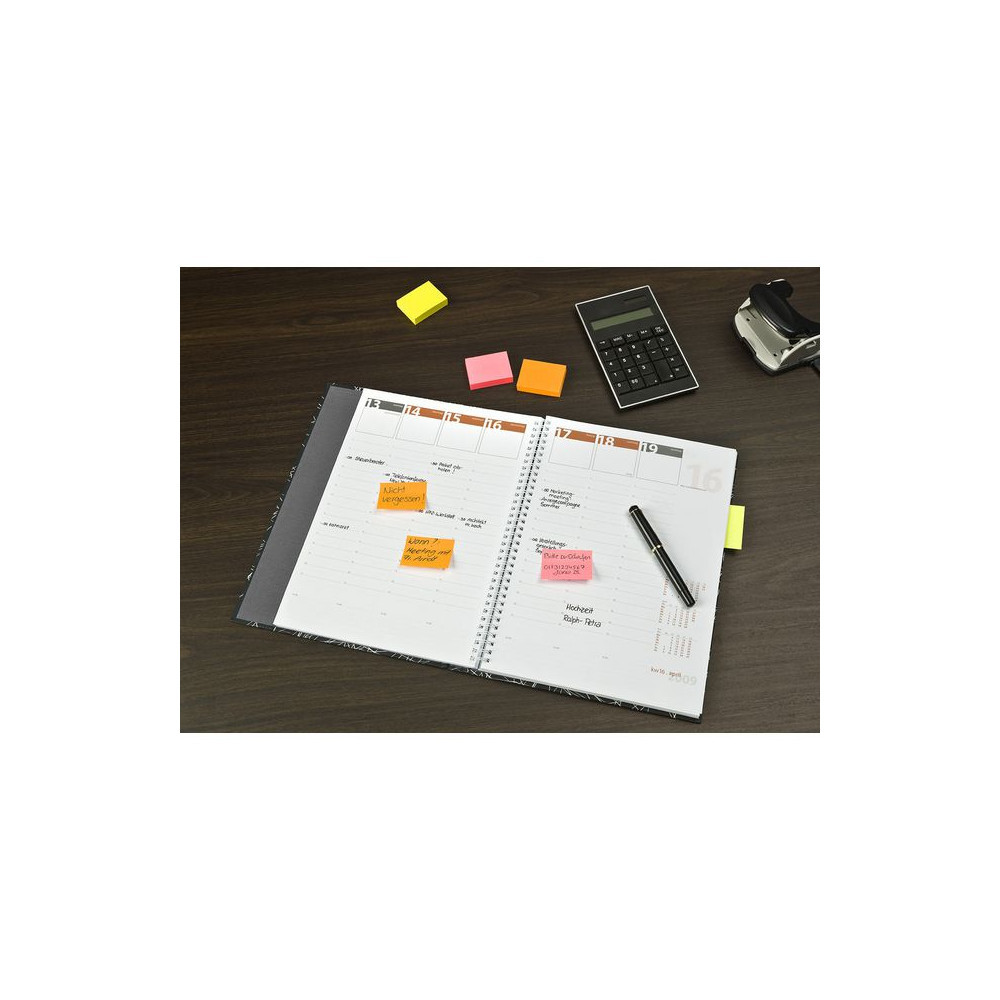 Produktbild för Notes POST-IT 38x51mm neon 3/fp