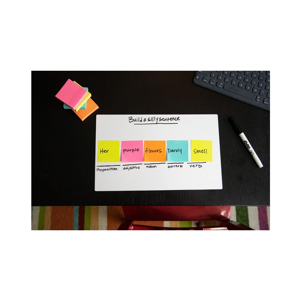 Produktbild för Notes POST-IT SS Carnival 76x76mm 6/fp