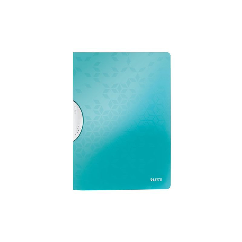 Produktbild för Klämmapp LEITZ WOW A4 PP isblå