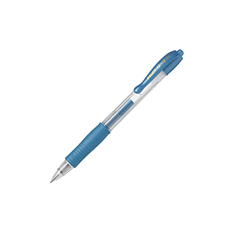 Produktbild för Gelpenna PILOT G-2 Metallic 0,7 blå