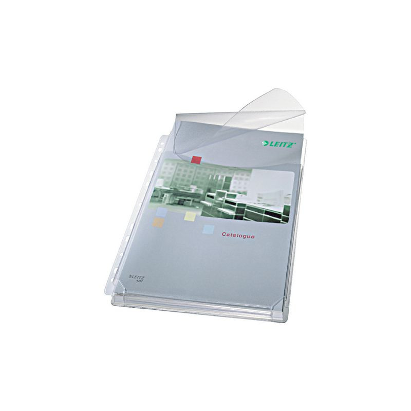 Produktbild för Plastficka bälg PVC 0,17 med klaff 5/fp