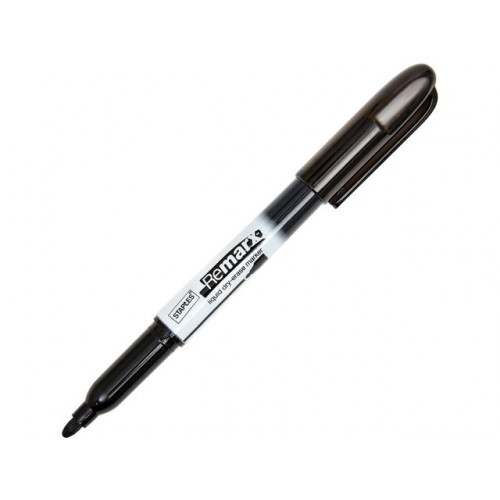 Staples Whiteboardpenna STAPLES 1mm svart 10/FP