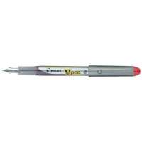 Produktbild för Reservoarpenna PILOT V-pen Röd