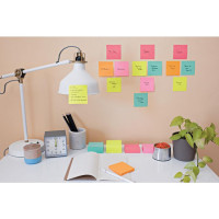 Produktbild för Notes POST-IT SS 76x127mm Cosmic 6/fp