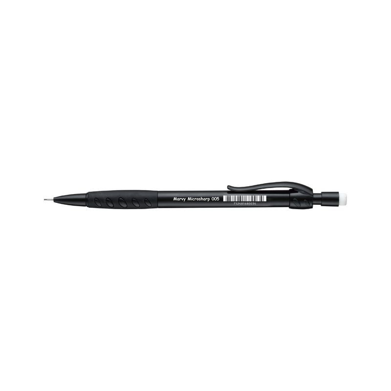 Produktbild för Stiftpenna MARVY Grip 0,5 mm svart