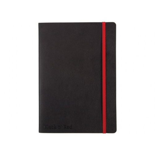 Black 'N' Red Ant.bok OXFORD Black n´Red A5 soft linj