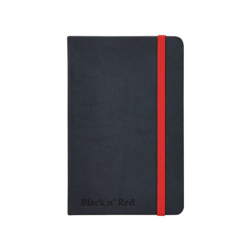 Black 'N' Red Ant.bok OXFORD Black n´Red A5 hard linj