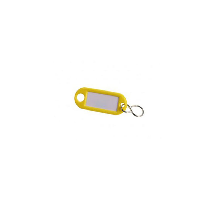 Produktbild för Nyckelbricka standard gul 100/fp