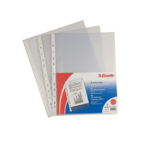 Produktbild för Plastficka ESSELTE A3 prägl 0,08mm50/fp