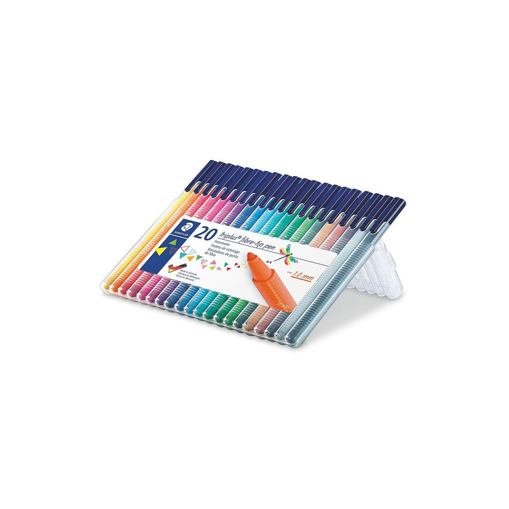 Produktbild för Fineliner STAEDTLER Triplus 1,0mm 20/fp