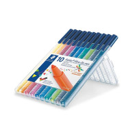 Produktbild för Fineliner STAEDTLER Triplus Color 10/fp