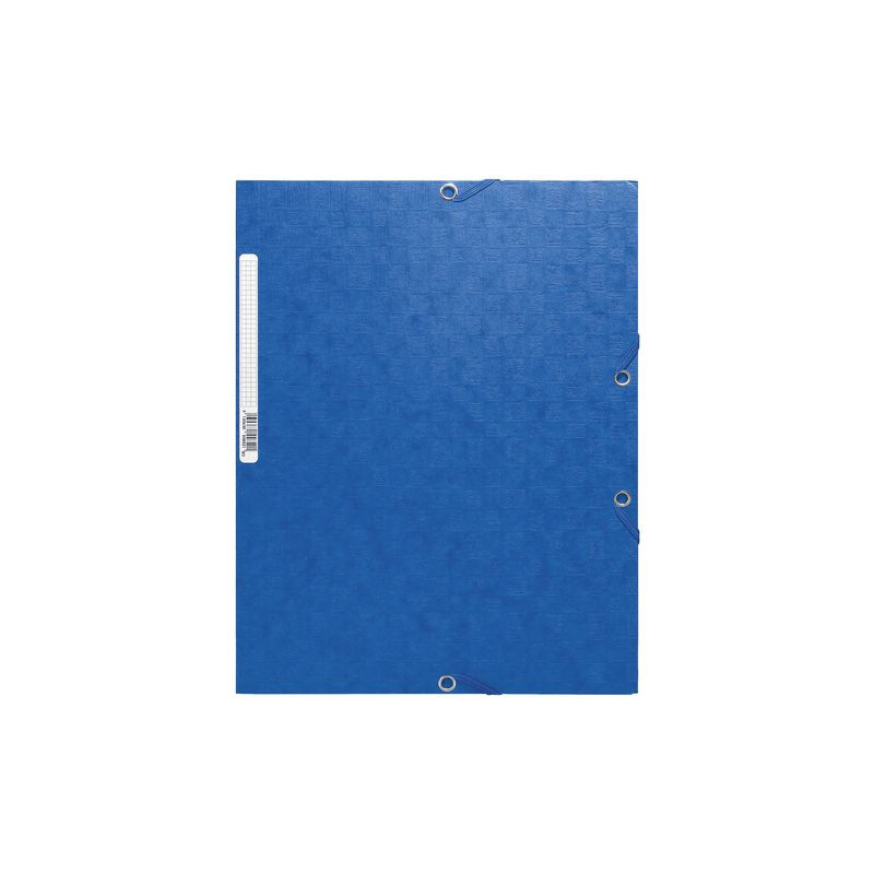 Produktbild för Gummibandsmapp EXACOMPTA 3kl A4 425g blå
