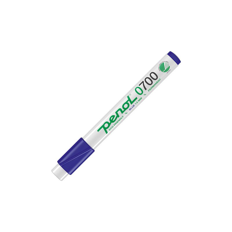 Produktbild för Märkpenna PENOL 0-700 perm 1,5mm blå