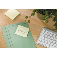 Produktbild för Notes POST-IT 100% recy 76x76 gul 16/fp