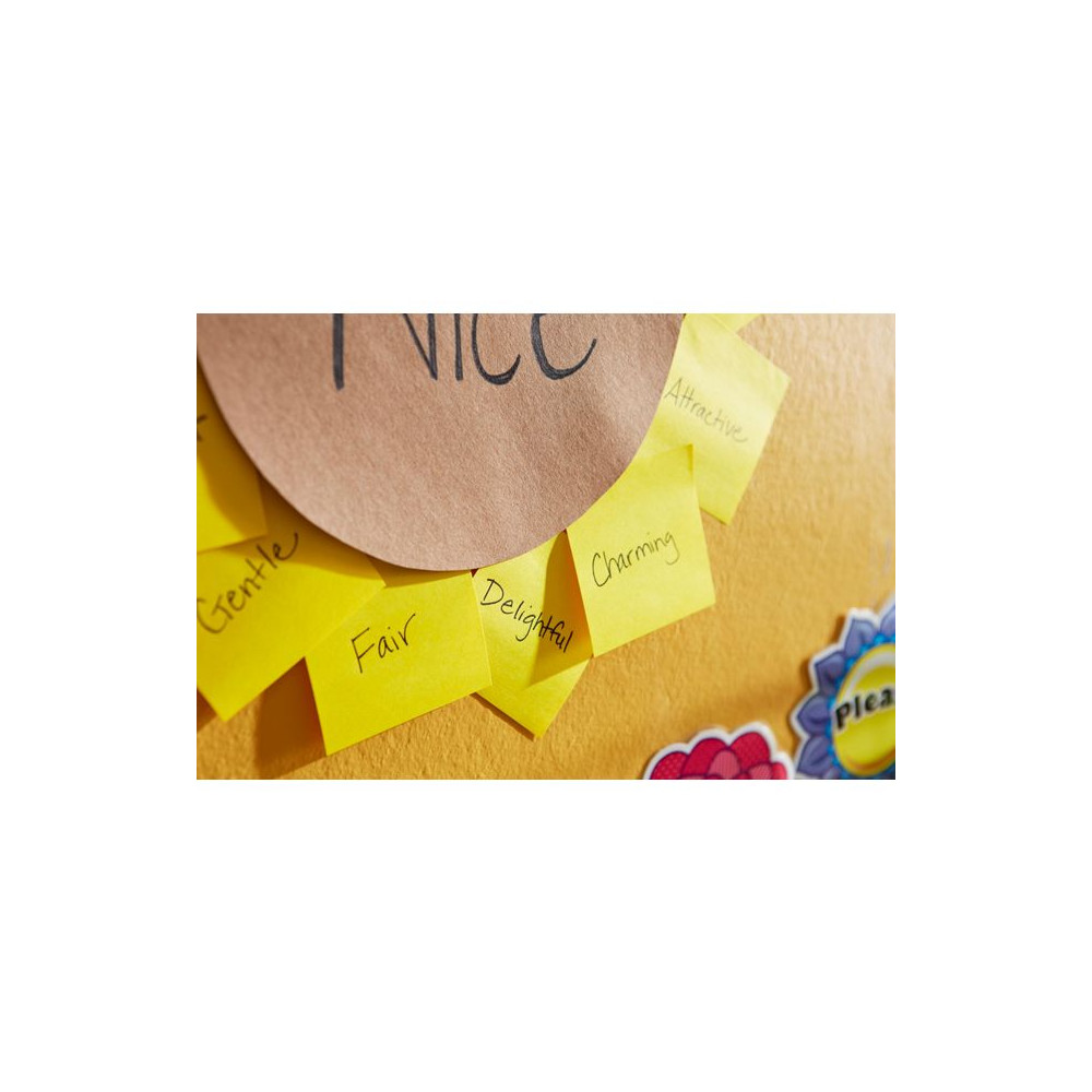 Produktbild för Notes POST-IT 100% recy 38x51mm gul 6/fp
