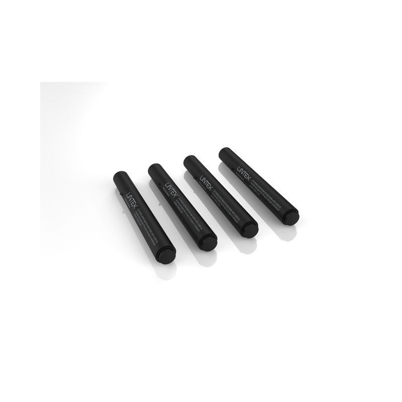 Produktbild för Whiteboardpenna LINTEX svart 4/fp