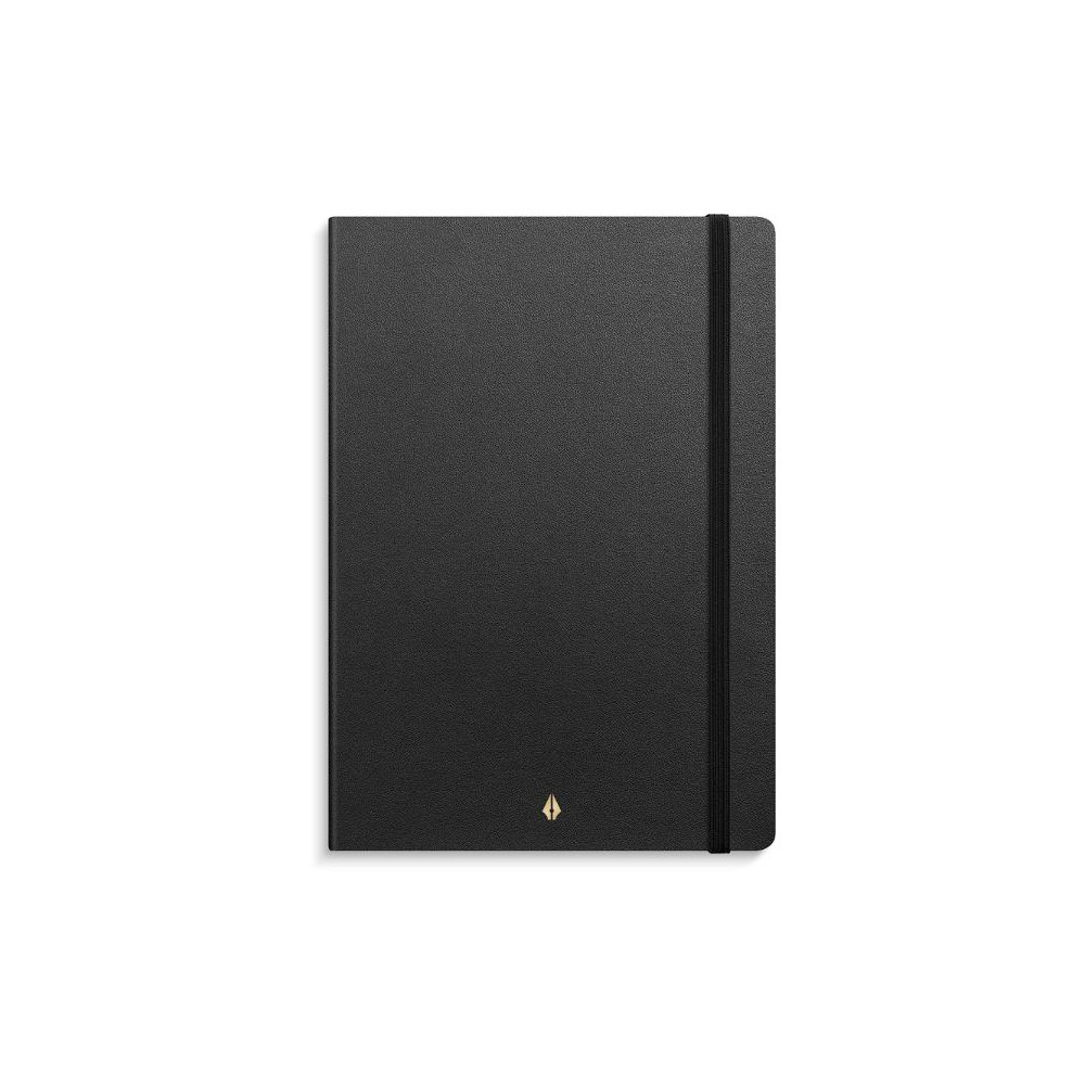 Produktbild för Anteckningsbok BURDE Deluxe A5 svart