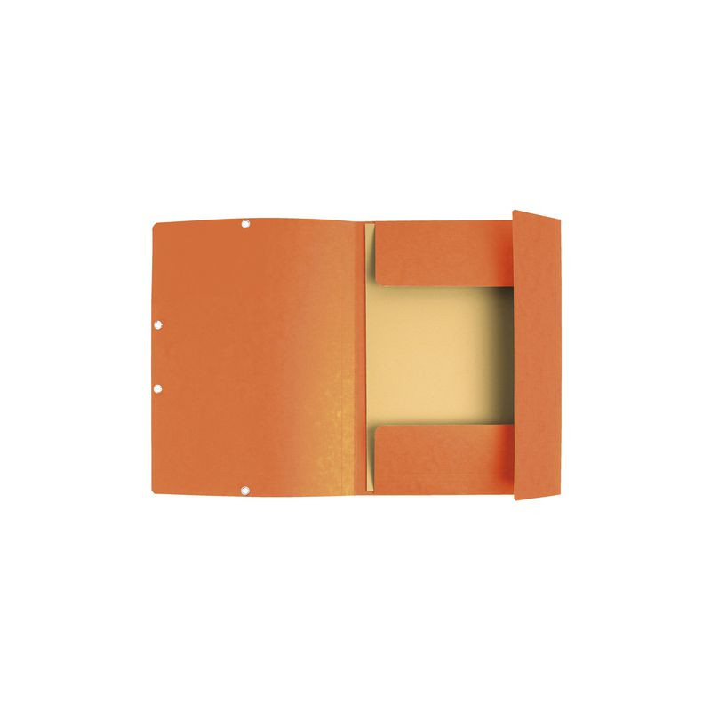 Produktbild för Gummibandsmapp EXACOMPTA 3-kl ECO orange