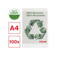 Produktbild för Aktmapp ESSELTE recy A4 0,10mm 100/fp