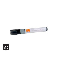Produktbild för Whiteboardpenna NOBO Liq sned sv 10/fp
