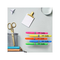 Produktbild för Överstrykningspennor BIC Grip 15/fp