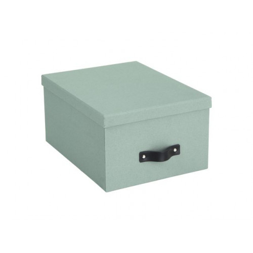 Bigso Box Förvaringsbox m.lock kartong mint