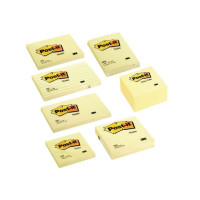 Produktbild för Notes POST-IT kub 2028 76x76 mm gul