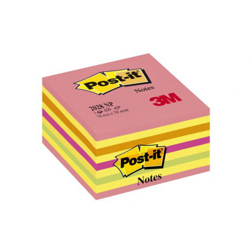 Post-it Notes POST-IT kub 76x76 neonfärger