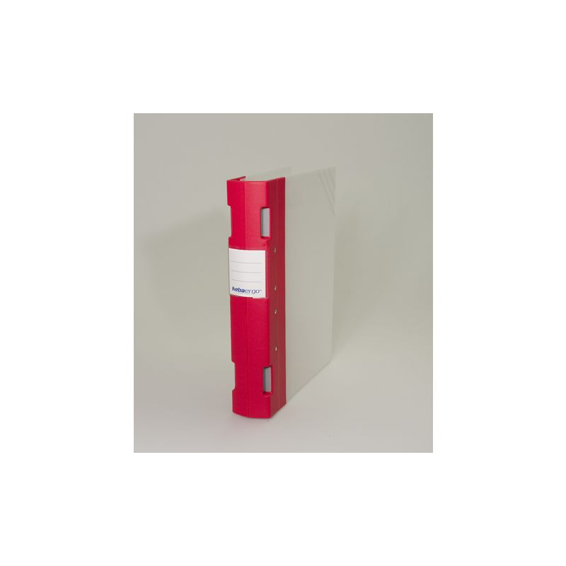 Produktbild för Gaffelpärm KEBAErgo A4 55mm röd/neutral