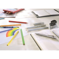 Produktbild för Blyertspenna FABER-CASTELL Grip HB 12/fp