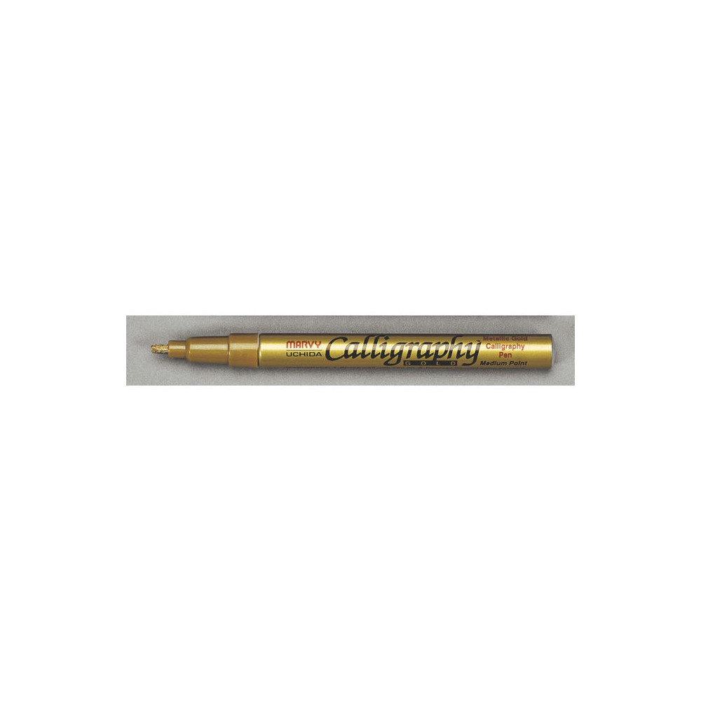 Produktbild för Kalligrafipenna MARVY VF 2,5mm guld