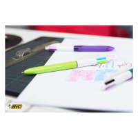 Produktbild för Kulpenna BIC 4 Colours Fun 1mm