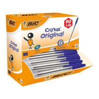 Produktbild för Kulpenna BIC Cristal 1,0 blå 100/fp