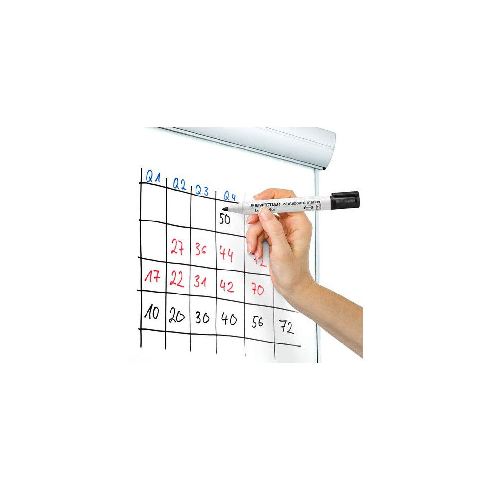 Produktbild för Whiteboardpenna LUMOCOLOR 351 rund 4/fp