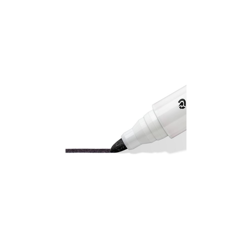 Produktbild för Whiteboardpenna LUMOCOLOR 351 rund svart