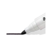 Produktbild för Whiteboardpenna LUMOCOLOR 351 rund svart