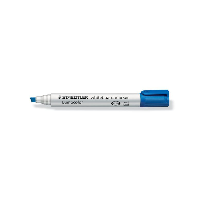 Produktbild för Whiteboardpenna STAEDTLER 351B sned blå