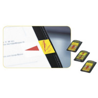 Produktbild för Index POST-IT 25,4x43,2mm Skriv här50/fp
