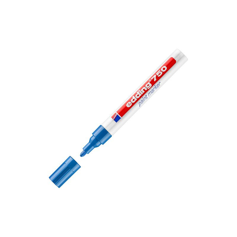 Produktbild för Märkpenna EDDING 750 blå