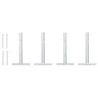 Miniatyr av produktbild för Vägglådor ek och vit 2 st 60x23,5x10 cm MDF